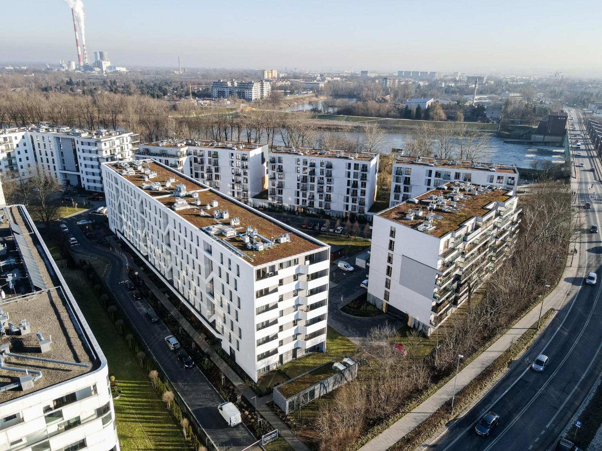 Dabie Park Residence Krakau Exterior foto